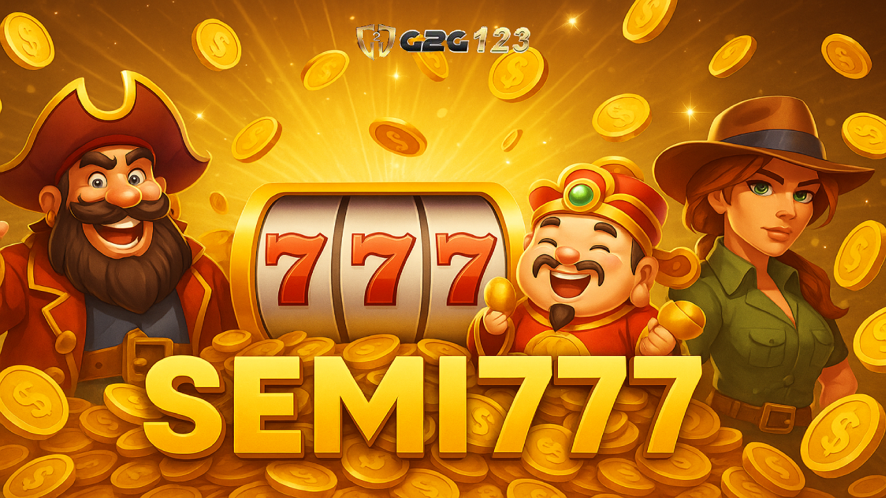 หากวันนี้คุณเลือก Semi777 เป็นเพื่อนคู่ใจในการปั่นสล็อต คุณก็จะเป็นอีกหนึ่งคนที่เปลี่ยนชีวิตได้ด้วยเกมที่คนทั้งโลกกำลังเล่นอยู่ตอนนี้