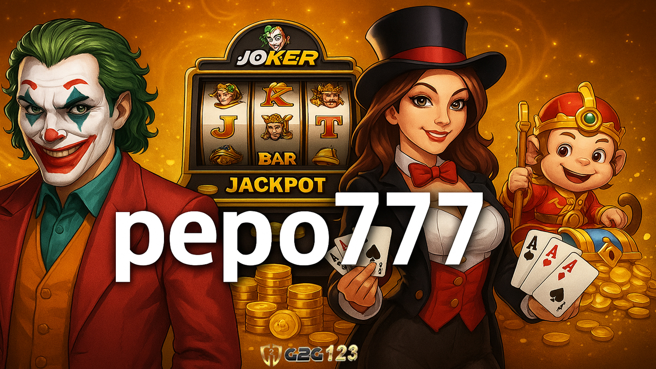 pepo777 สล็อตเว็บตรง ครบวงจร เล่นง่าย ปลอดภัย ฝากถอนออโต้ โบนัสแตกบ่อย สร้างรายได้เสริมจริงทุกวัน เริ่มต้นง่าย สนุกและทำเงินได้ทันที