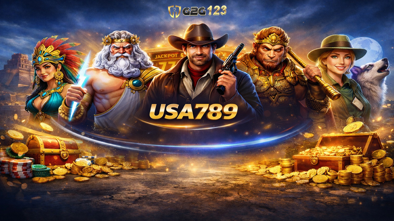 เว็บไซต์ USA789 ของเรา รวมสล็อตยอดนิยม แจ็คพอตแตกง่าย ระบบเสถียร ฝาก–ถอนจริง เล่นเพลินได้กำไร เหมาะสำหรับคนที่อยากทำเงินจริงจากสล็อตออนไลน์