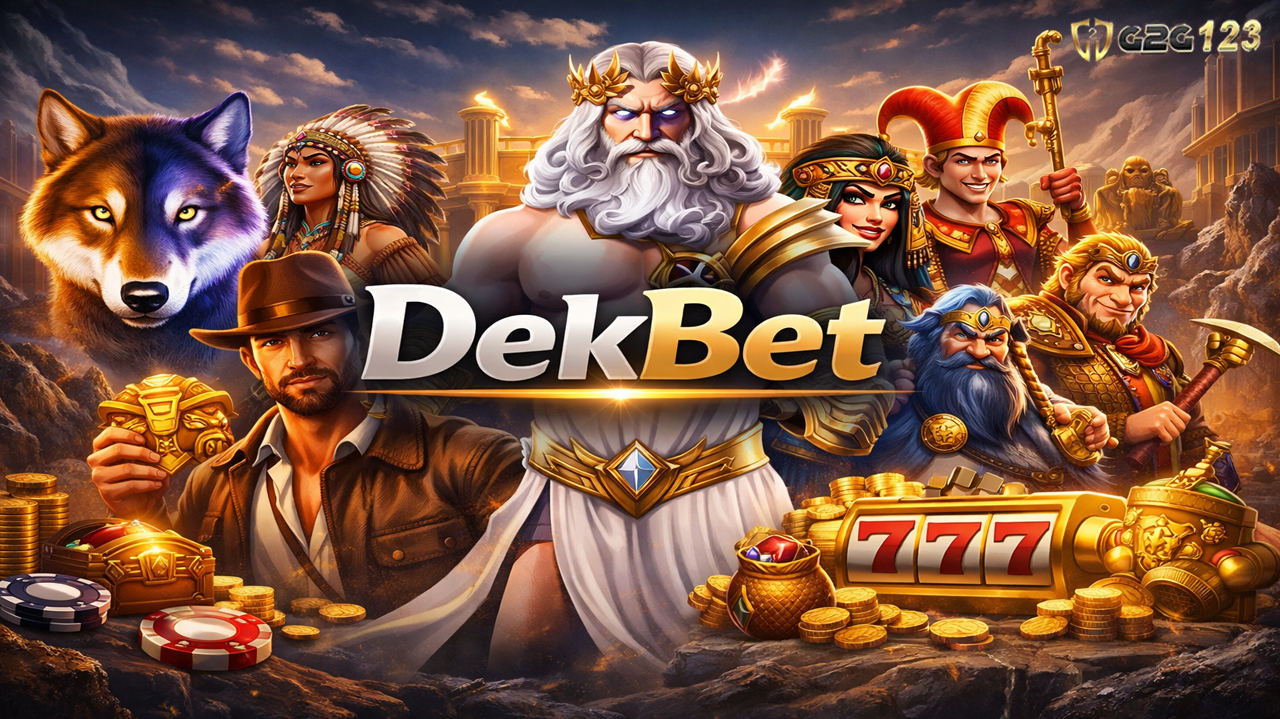DekBet รวมทุกค่ายเกมสล็อตยอดนิยมไว้ครบ เล่นได้ทุกสไตล์ ภาพสวย ระบบเสถียร ฟีเจอร์แน่น ตอบโจทย์ทั้งสายสนุกและสายลุ้นกำไรในที่เดียว