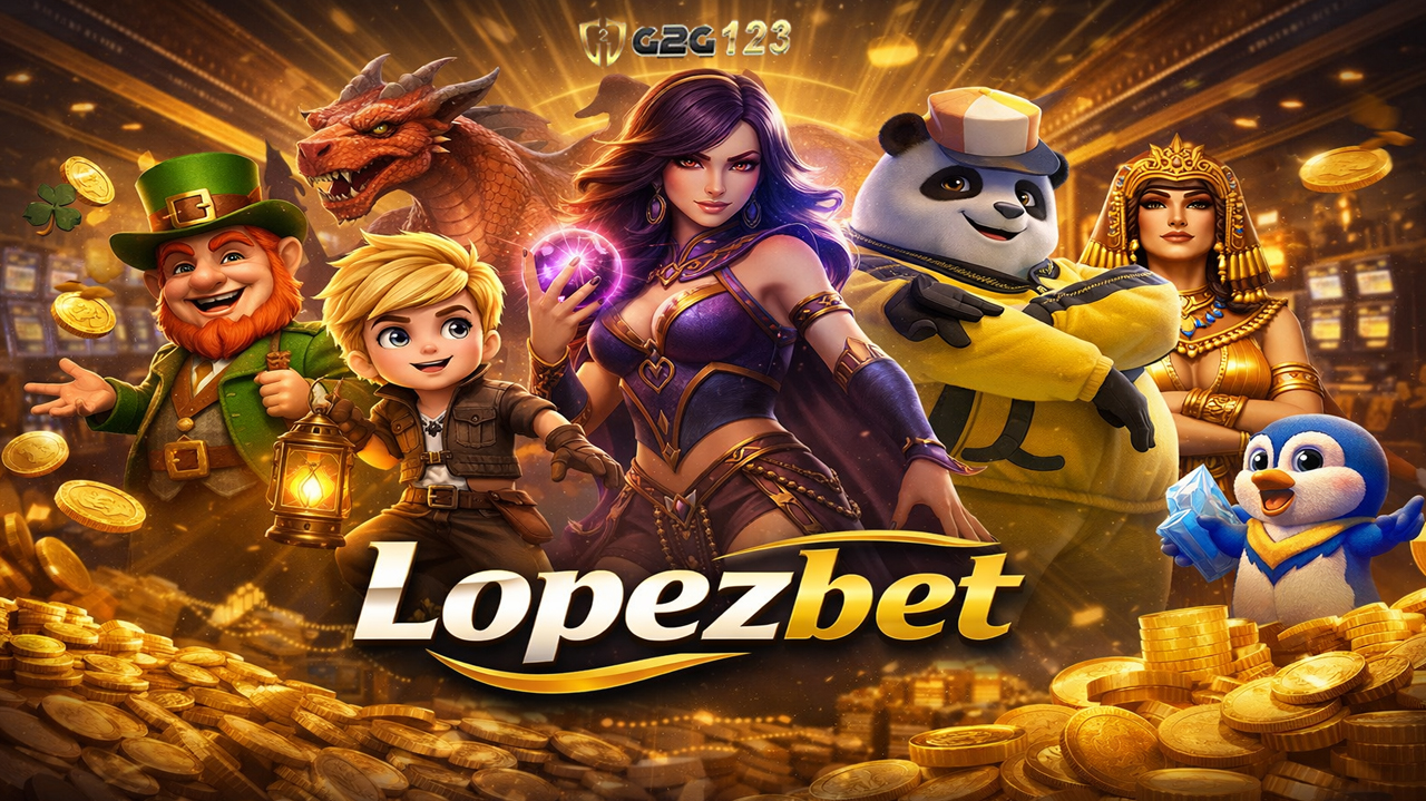Lopezbet ความสนุกที่มาพร้อมโอกาส เปิดประสบการณ์สล็อตออนไลน์และคาสิโนออนไลน์ที่ทั้งลุ้น ทั้งมันส์ และมั่นใจได้ตั้งแต่ครั้งแรกที่เล่น