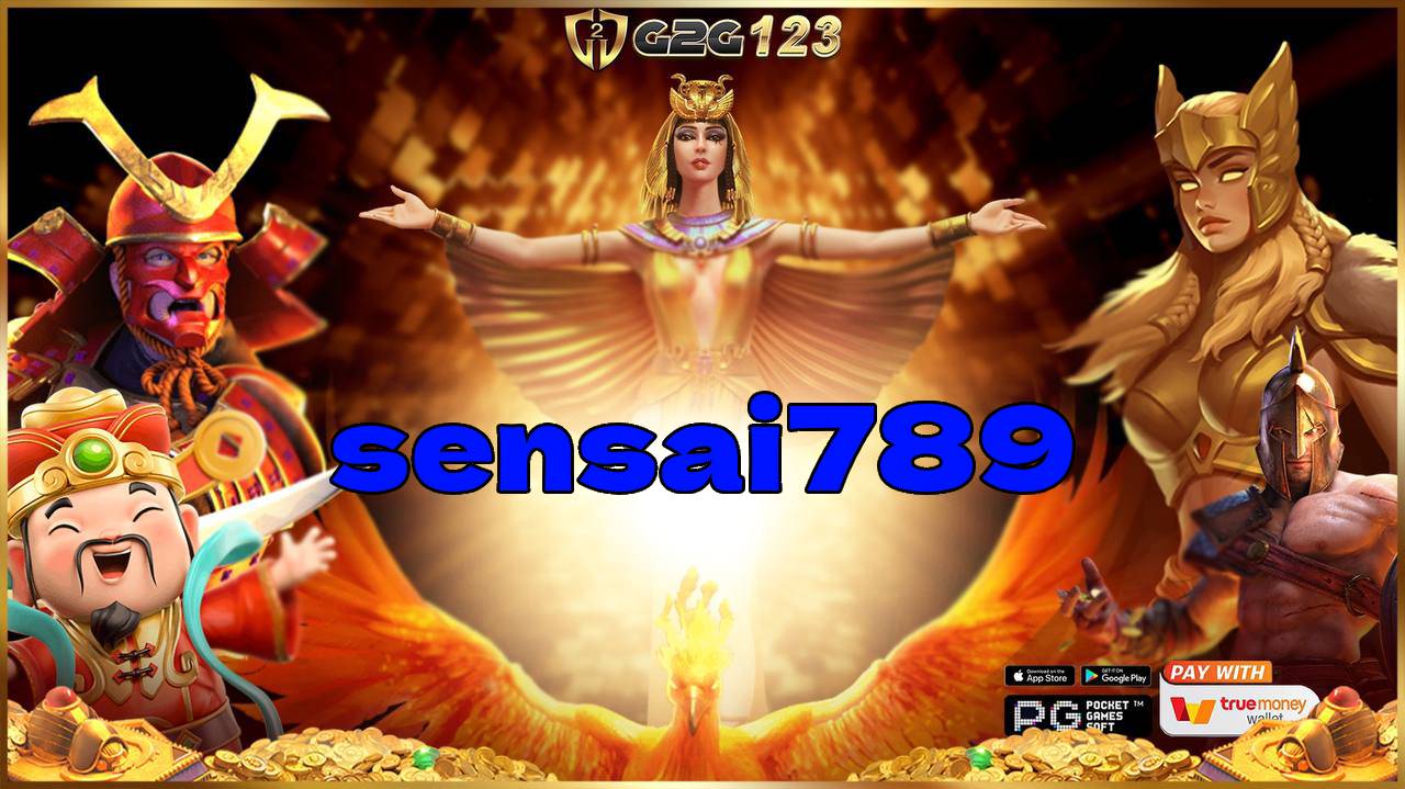 เปิดประสบการณ์ความบันเทิงสุดล้ำกับ sensai789 สล็อตออนไลน์ยุคใหม่ ภาพกราฟิก 3D จัดเต็ม เล่นง่าย สนุกได้ทุกที่ทุกเวลาตลอด 24 ชั่วโมง