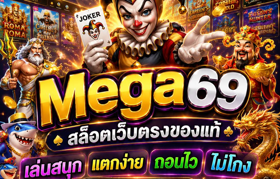 ความลับการทำกำไรกับ Mega69 สล็อตเว็บตรงแท้สัมผัสประสบการณ์เล่นสนุก แตกง่ายด้วยระบบ API แท้ การันตีไม่โกง ถอนออโต้ไว 24 ชม. ท้าพิสูจน์เลย