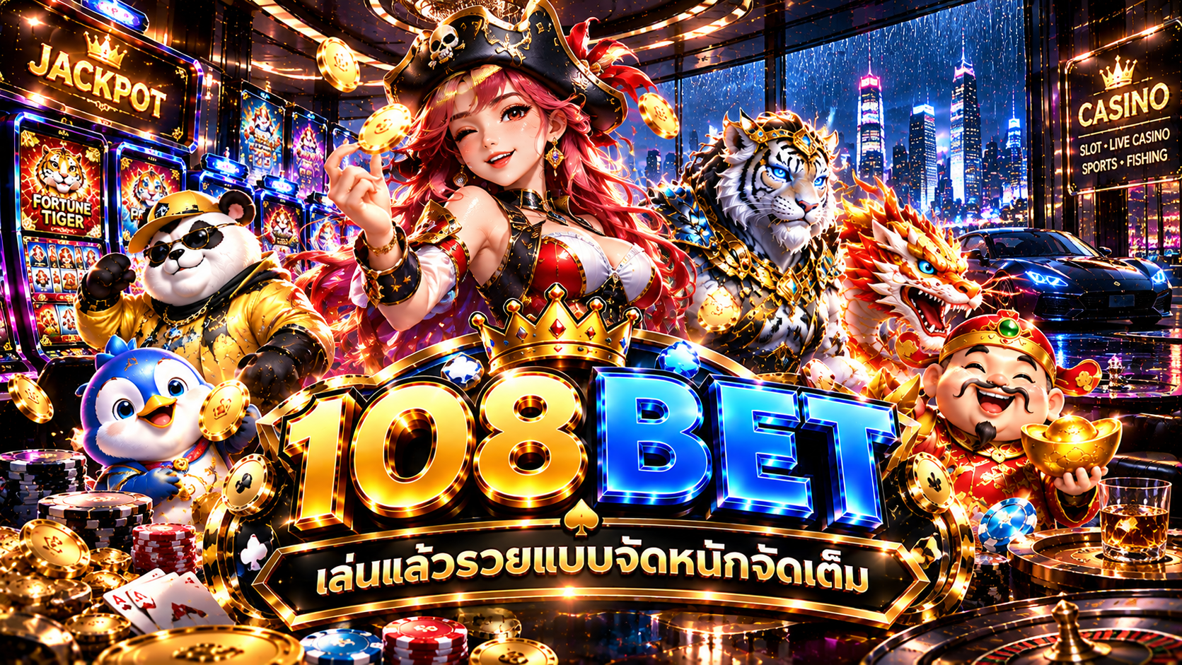 เดือดสุดในวงการ พุ่งเป้าทำกำไรกับ 108BET เว็บสล็อต ระดับโลก สล็อตเว็บตรง 100% ล่าโบนัสก้อนใหญ่ แตกจริง จ่ายชัวร์ จัดหนักทุกยอดถอน เล่นเลย
