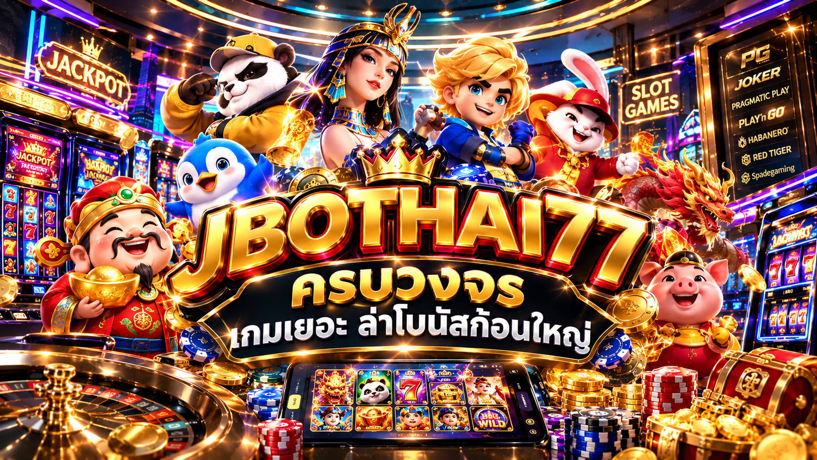 ทวงคืนกำไรที่ JBOTHAI77 มาตรฐานสากล สล็อตเว็บตรง ไม่ผ่านเอเย่นต์ รวบรวม ค่ายเกมชื่อดัง ไว้มากที่สุด เดิมพันได้กำไรมหาศาล สมัครฟรี วันนี้