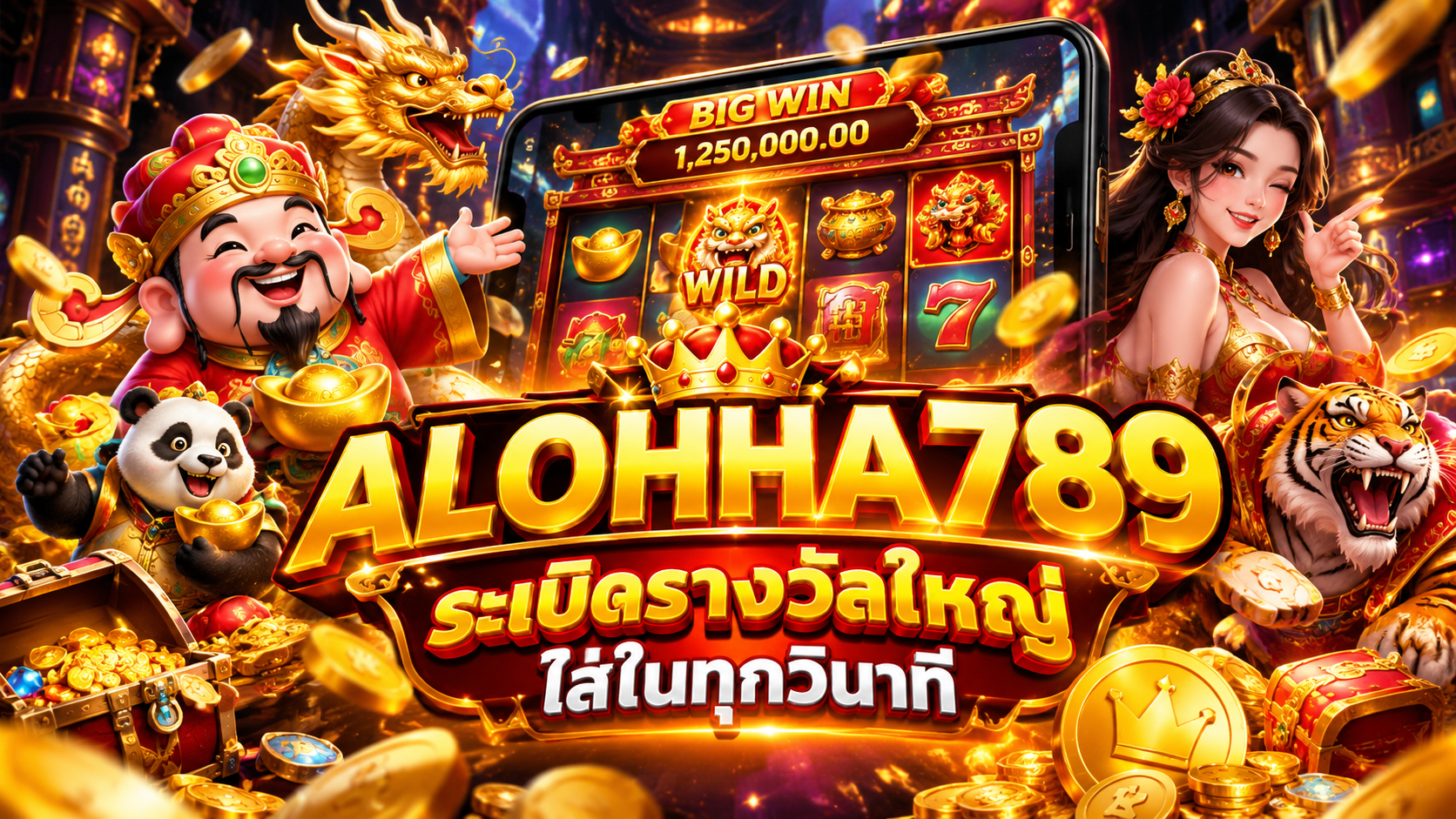 จุดจบของเว็บเอเย่นต์!!! เปิดตัว ALOHHA789 มหาอำนาจมืดแห่งวงการ เว็บสล็อต แท้100% ที่พร้อมมอบขุมทรัพย์ให้กับ นักพนัน สายบวกทุกคน!